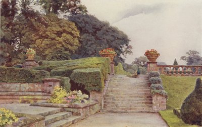 Condover、テラスの階段 作： George Samuel Elgood