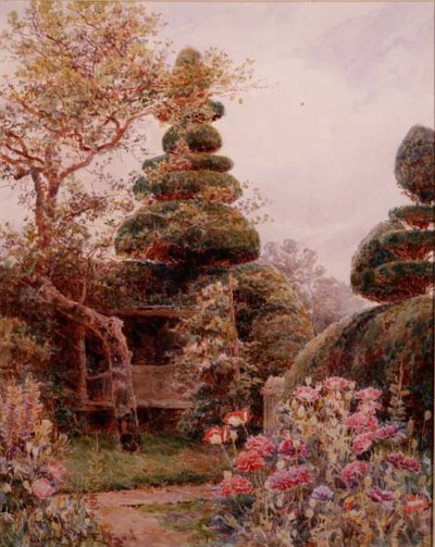 Yew Arbour, Polhill 作： George Samuel Elgood