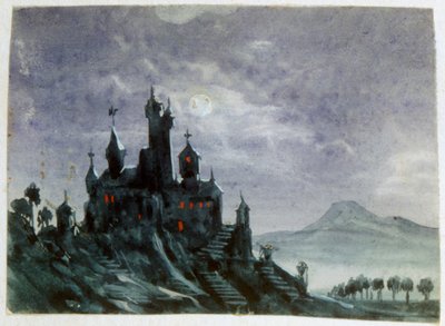 月明かりの下のファンタジー城I、1820年〜1876年 作： George Sand