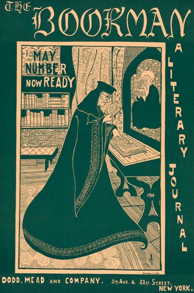 The Bookman 版のポスター 作： George Scotson Clark