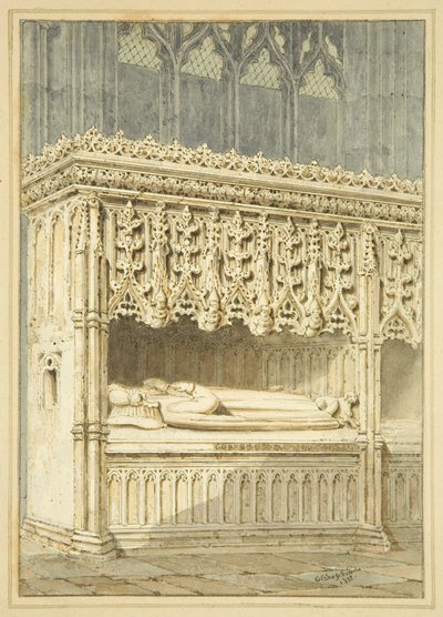 St Mary RedcliffeにあるSir Thomas Medeのモニュメント 作： George Shepherd
