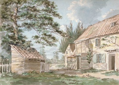 ミドルセックス州グリーンフォード近くのオーバーショットミル、1797 年 作： George Shepherd