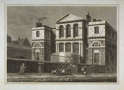 セッションハウスのビュー、オールドベイリー、1812 作： George Shepherd