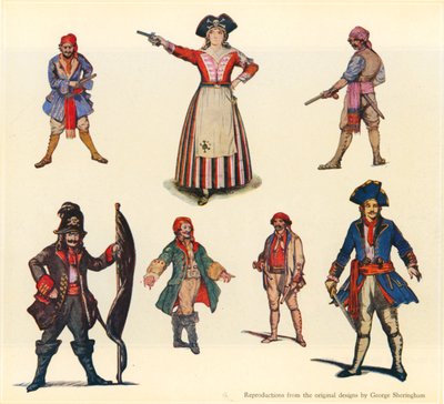 ペンザンスの海賊のためのデザイン 作： George Sheringham