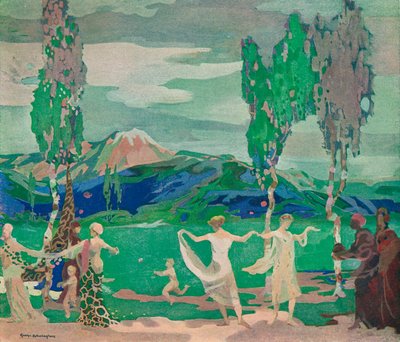アバターのフィールド、20世紀、1914〜1915年 作： George Sheringham