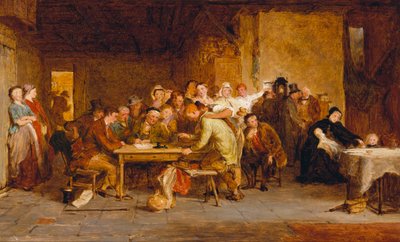 「ラッフル」のスケッチ、1868 作： George Smith