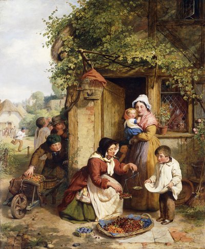 チェリーセラー、1856 作： George Smith