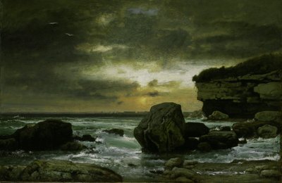 海兵隊、1874-75年頃 作： George Snr. Inness