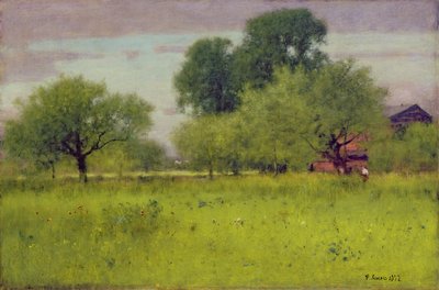アップルオーチャード、1892 作： George Snr. Inness