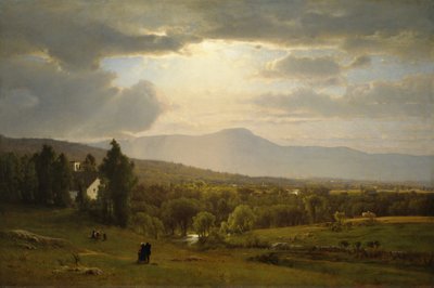 キャッツキル山脈、1870 作： George Snr. Inness