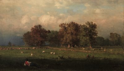 コネチカット州ダラム 作： George Snr. Inness