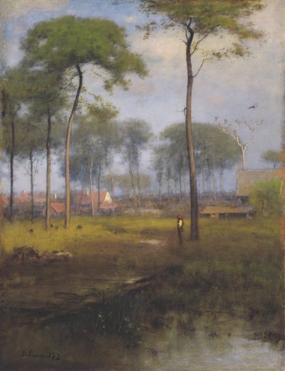 早朝、ターポンスプリングス、1892年 作： George Snr. Inness