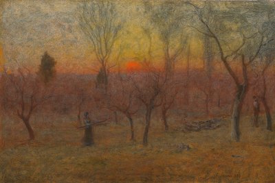 ギャザリングウッド、モントクレア、ニュージャージー州、1889 作： George Snr. Inness