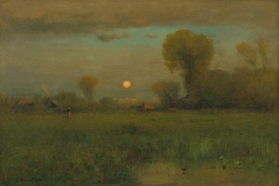 収穫月、1891 作： George Snr. Inness