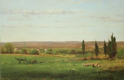 イーグルスウッドの近く、1869 作： George Snr. Inness
