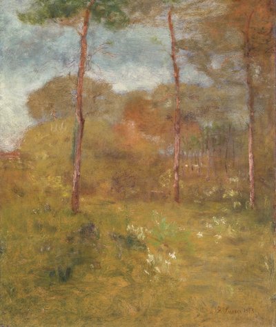 オレンジロード、ターポンスプリングス、1893年頃（キャンバスに油彩） 作： George Snr. Inness