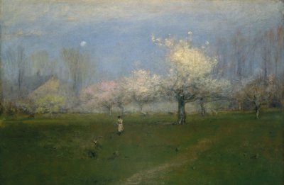 春の花、モントクレア、ニュージャージー、1891年 作： George Snr. Inness