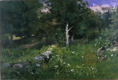 夏の葉 作： George Snr. Inness