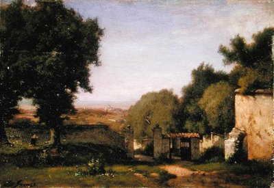 アルバーノの門 作： George Snr. Inness
