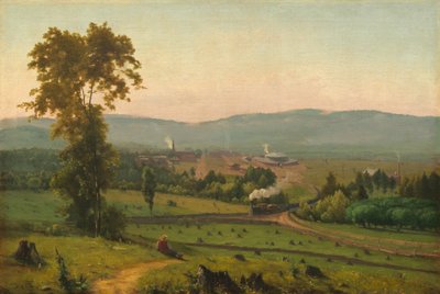 ラッカワナ渓谷、1856年 作： George Snr. Inness