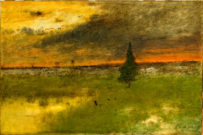 孤独な松 作： George Snr. Inness
