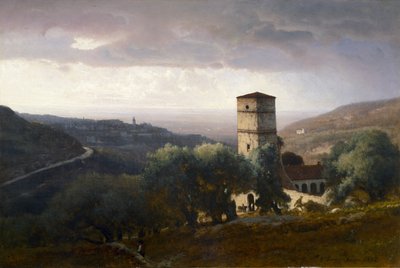 チボリからのローマの眺め 作： George Snr. Inness
