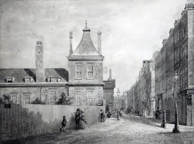 モンタギューハウス、ブルームズベリー、ロンドン1845-49 作： George Snr Scharf