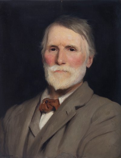 H.R.ホープ・ピンカーの肖像、1915年頃（油彩・キャンバス 作： George Spencer Watson
