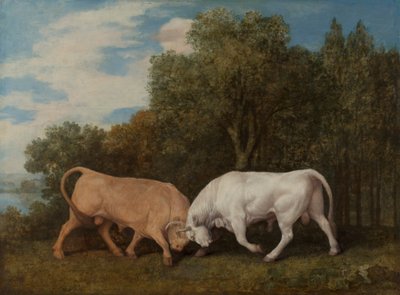 Härkätaistelu 作： George Stubbs