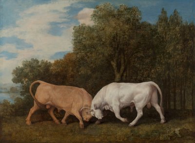 ブルズファイティング、1786年。 作： George Stubbs