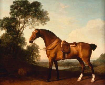 G.Stubbs、サドルベイハンター 作： George Stubbs