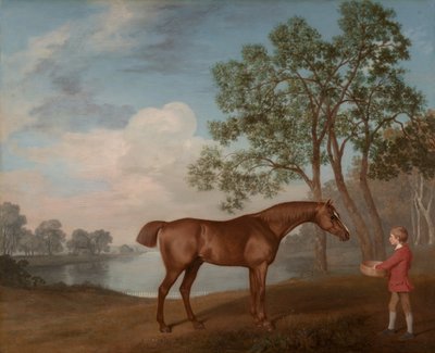 かぼちゃと厩舎の若者、1774 年。 作： George Stubbs