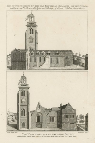 フィールドにおけるセントマーティンの二つの展望 作： George Vertue