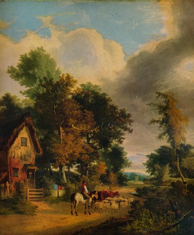グローブシーン、ノーリッチ、c1827、1938 作： George Vincent