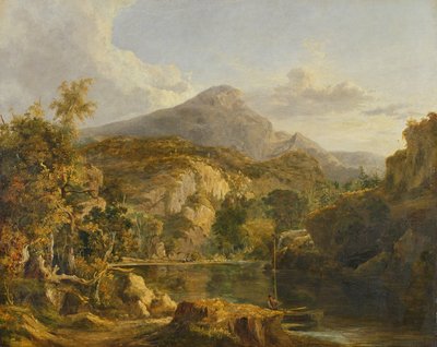 高原の眺め、1827年 作： George Vincent