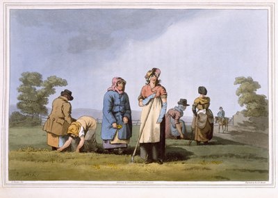 ロバーソンハヴェル長老が彫刻したローカーズ、リーズロビンソンと息子が1814年に出版 作： George Walker