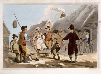 ロバートハヴェル長老によって刻まれた愚か者すき、1814年にロビンソンと息子、リーズによって公開 作： George Walker