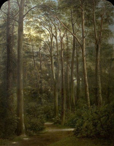 荒野、1857 作： George Augustus Wallis