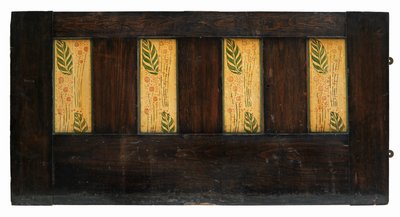 装飾壁パネル（塗装済みオーク材） 作： George Walton