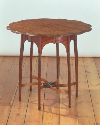 Morris＆Co.、1885年（マホガニー）用に作成された臨時のテーブル 作： George Washington Jack