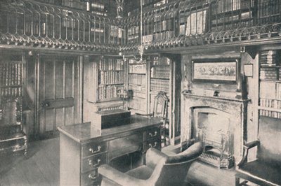 ウォルタースコッツ研究、アボッツフォード、1904 作： George Washington Wilson