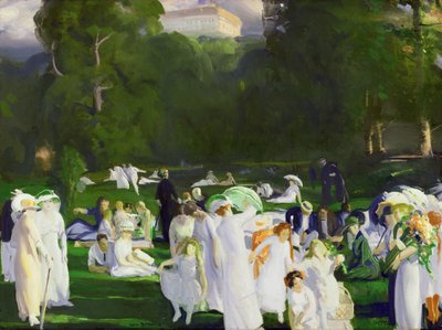 1913年6月の日 作： George Wesley Bellows