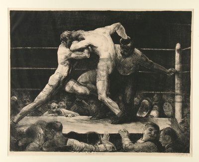 シャーキーの雄鹿 作： George Wesley Bellows