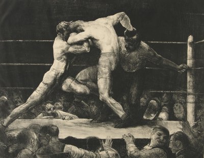シャーキーズの雄鹿 作： George Wesley Bellows