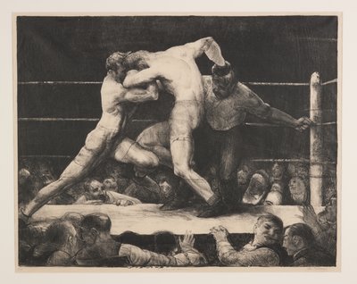 シャーキーの雄鹿 作： George Wesley Bellows
