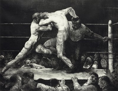 シャーキーの雄鹿、1947 作： George Wesley Bellows