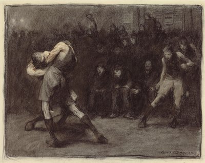 バスケットボール、1906 作： George Wesley Bellows