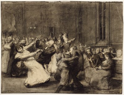 非常識な亡命で踊る 作： George Wesley Bellows