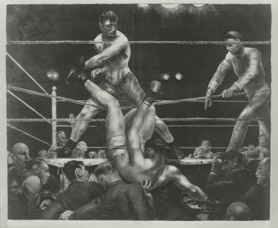 デンプシーとフィルポ 作： George Wesley Bellows