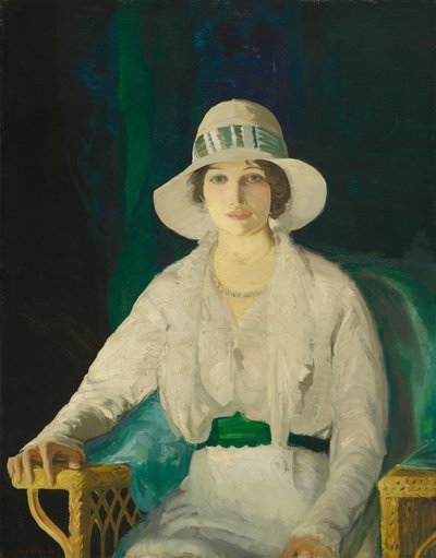 フローレンス・シッテナム・デイビー ランドール・デイビー夫人、1914年。 作： George Wesley Bellows